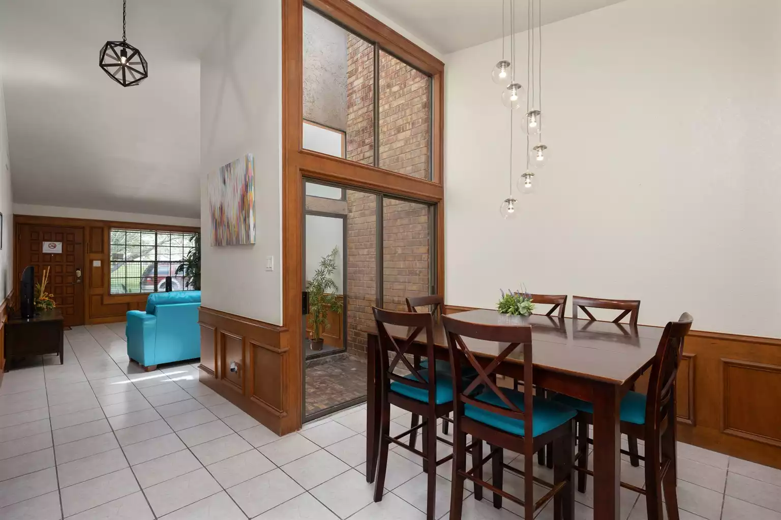 Dinning Table and Atrium - Vista Verde 102 - Brownsville