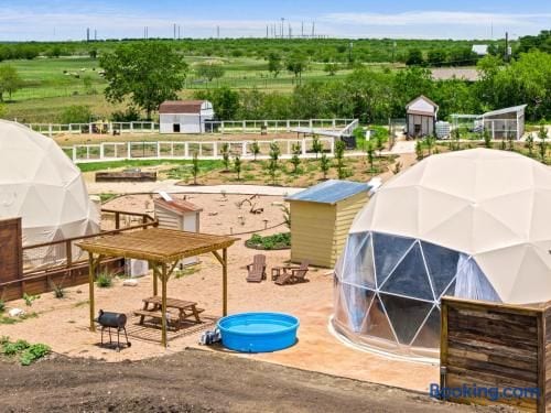 The Jungle - Glamping Dome with Private Hot Tub - San Marcos