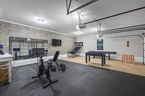 Epic Gym/Gameroom!
