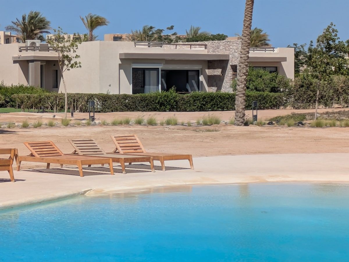 Pool Front Mesca 2BR Villa Steps From Sandy Beach image 1