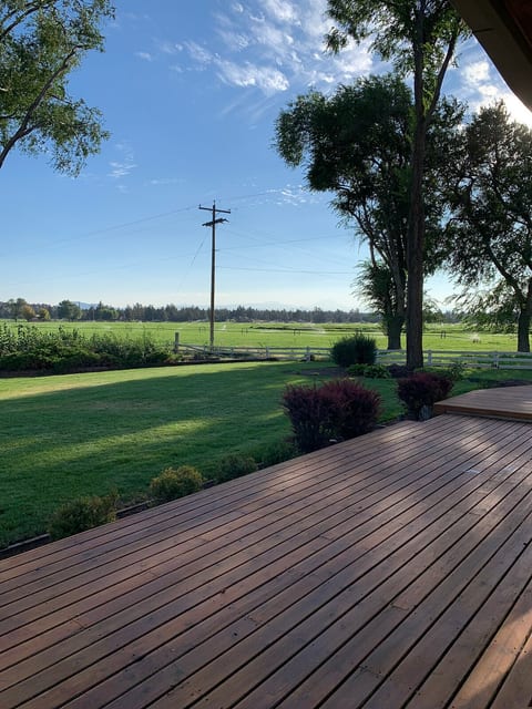 View looking out front entry.