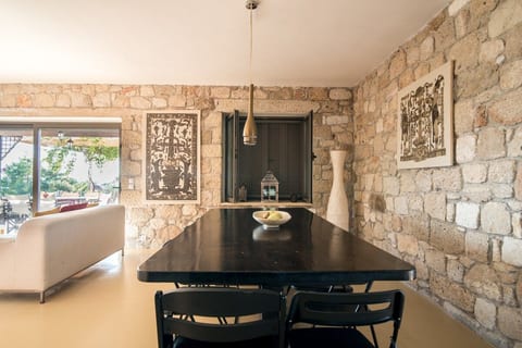 Monastery style dining table