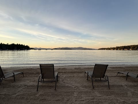 Winnipesaukee Beach Front. Next to NH Pavilion.