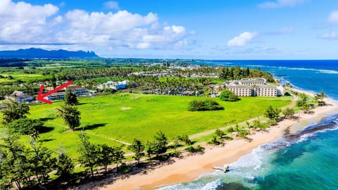 A short walk through paradise is all that stands between you and that stunning beach.