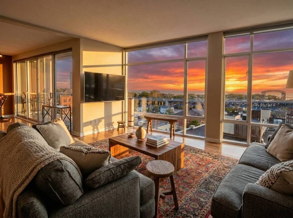 Condominio con vista lago + Balcone + Parcheggio + Palestra - Cleveland