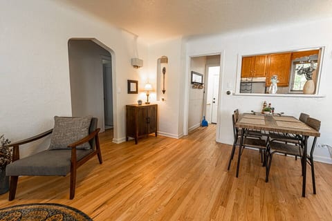 Dining area conveniently located near the main living space.