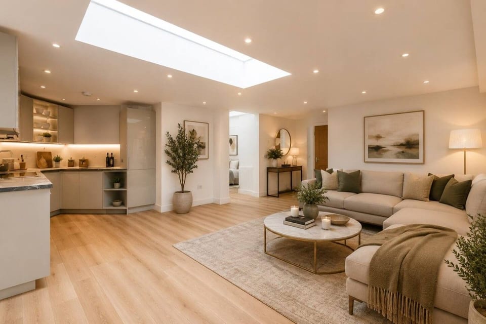 Nine Elms Penthouse 2Bed 2Bath Luxury Corporate Serviced Apartment - Greater London