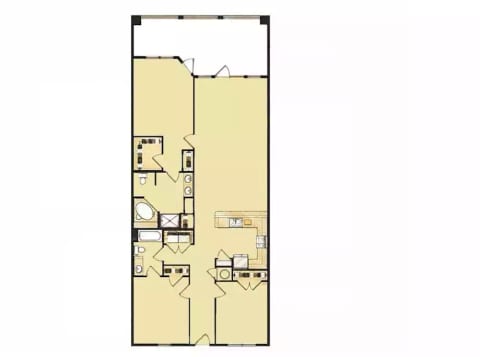 Floorplan of the Unit