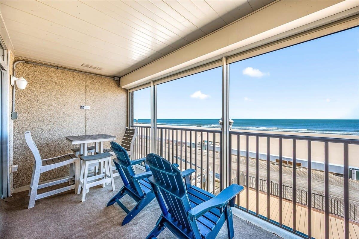 Three Bedroom Oceanfront Condo on the Boardwalk