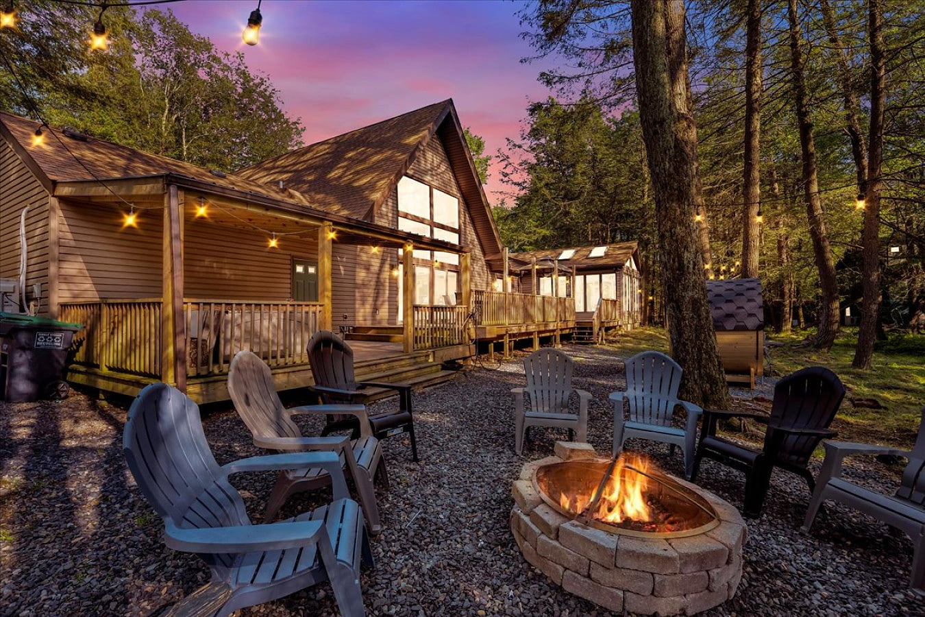 Gather under the stars with a warm fire and great company