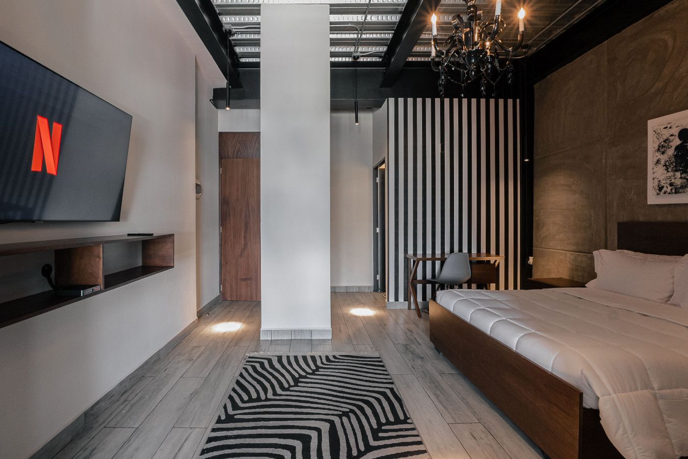 Full view of the room