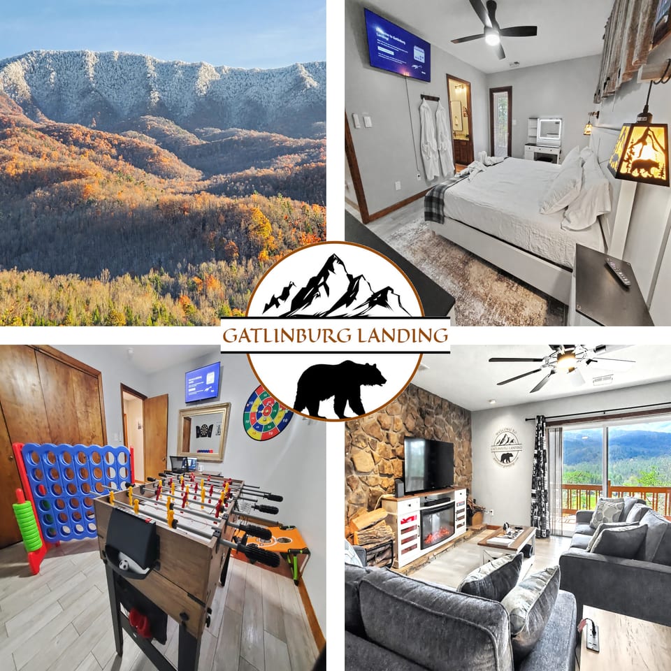 Smoky Mountain Views – 2 King Beds & Game Room - Gatlinburg