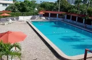 Olympic sized heated pool
