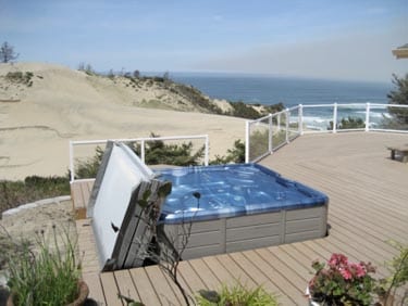 Enjoy the Large Hot Tub