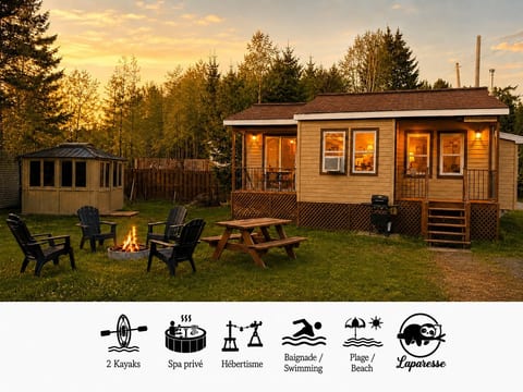 Le Procrastineux, SPA privé et plage, kayaks