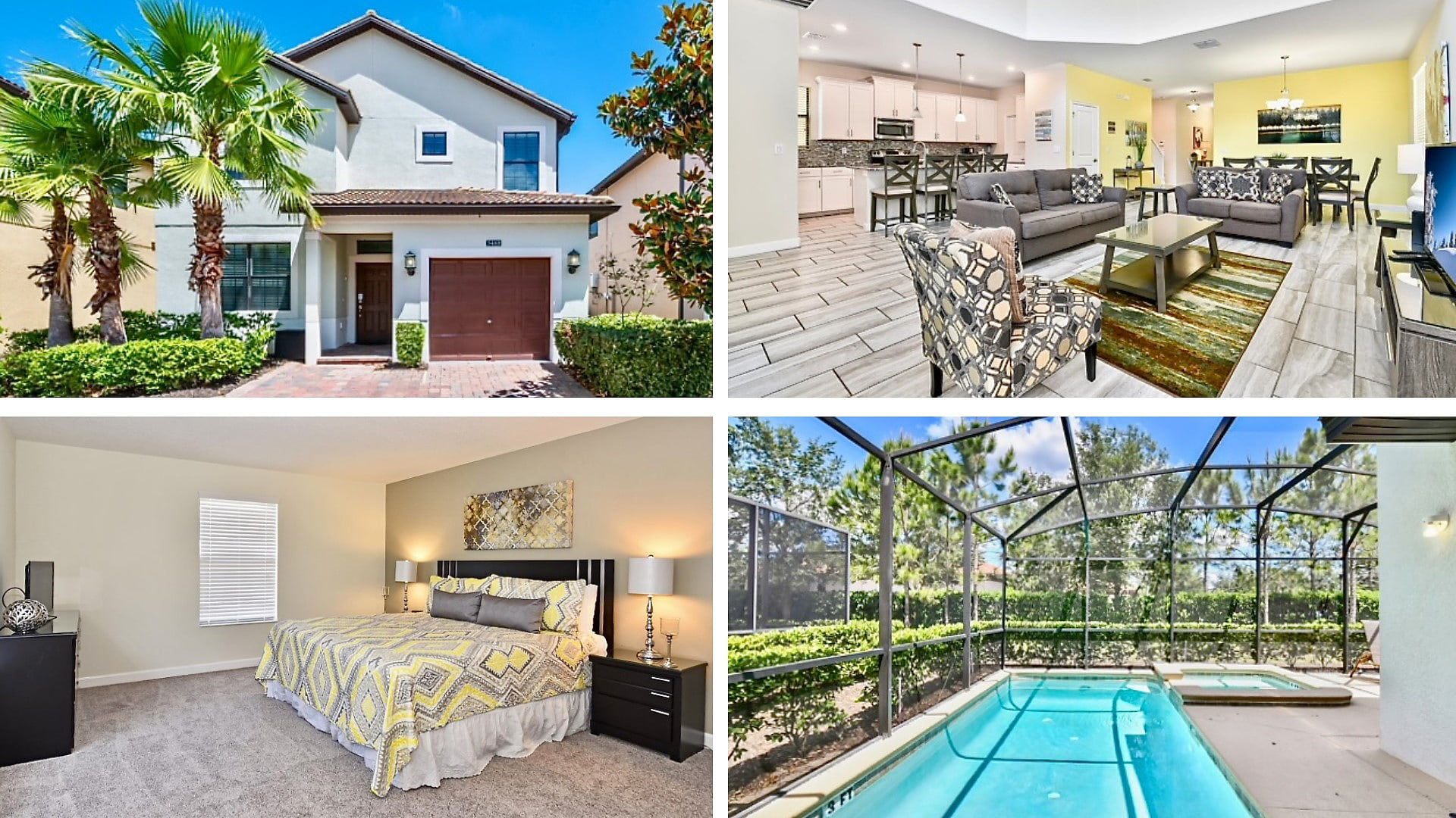 Spacious 5 Bed Pool Home with Game Room-5488SC