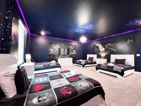 Spacious Home with Fun Decore and Game Room-4544TB