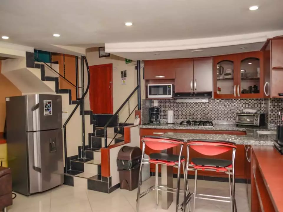 Two Bedroom Duplex Hot tub Security AC LLeras area - Medellín