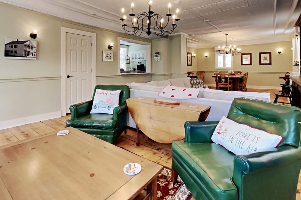 The Great Room was once the village general store and Post Office. Imagine the conversations over the years in this room.