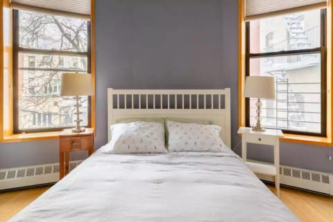 Bright, Renovated 1BR in Harlem Brownstone