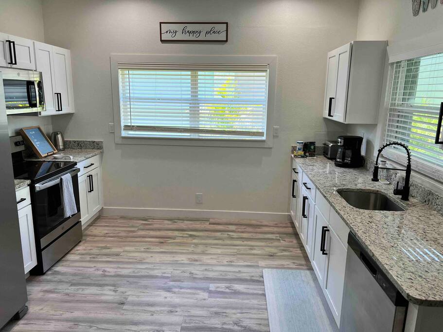 Enjoy our second executive kitchen fully equipped for all your needs.  One one each floor for different days of entertaining - 4,000 sqft. 6bdrm Oceanview with Game Rm. Htd Pool - Oceanfront