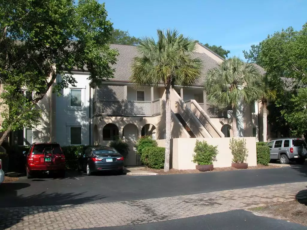 Rear portion of building 1