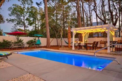 Heated Pool waiting for you and your family to start your vacation!