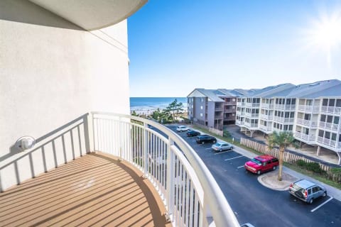 Large Balcony, view the ocean from here!