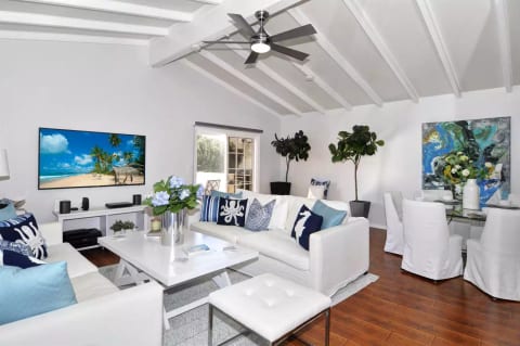 Enjoy Quality Family Time in the Spacious Living Room Living Room
