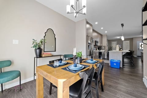 Gather around our inviting dining table and create lasting memories during your stay!