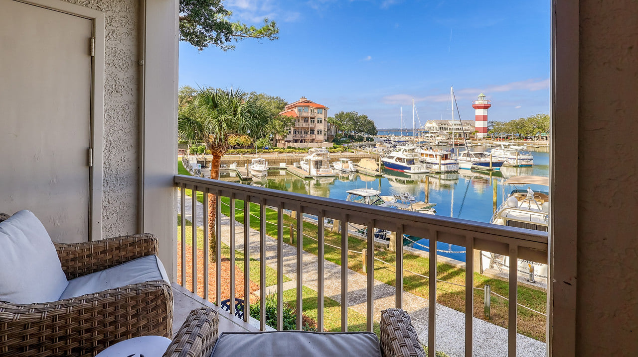 Balcony View of the Harbour Town Lighthouse