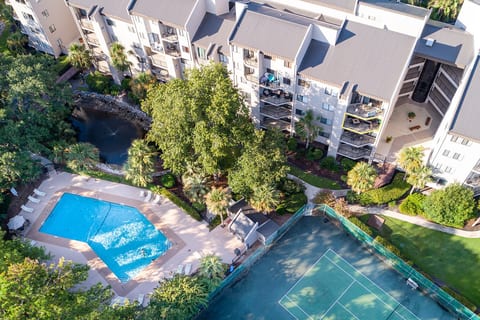 Aerial View of Forest Beach Villas