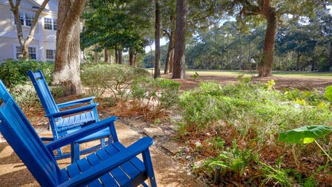 Patio with Golf Course Views