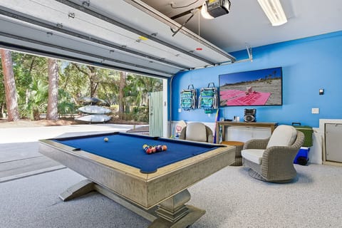 Game Night Headquarters: Pool Table, Ping Pong & Grab-and-Go Beach Gear