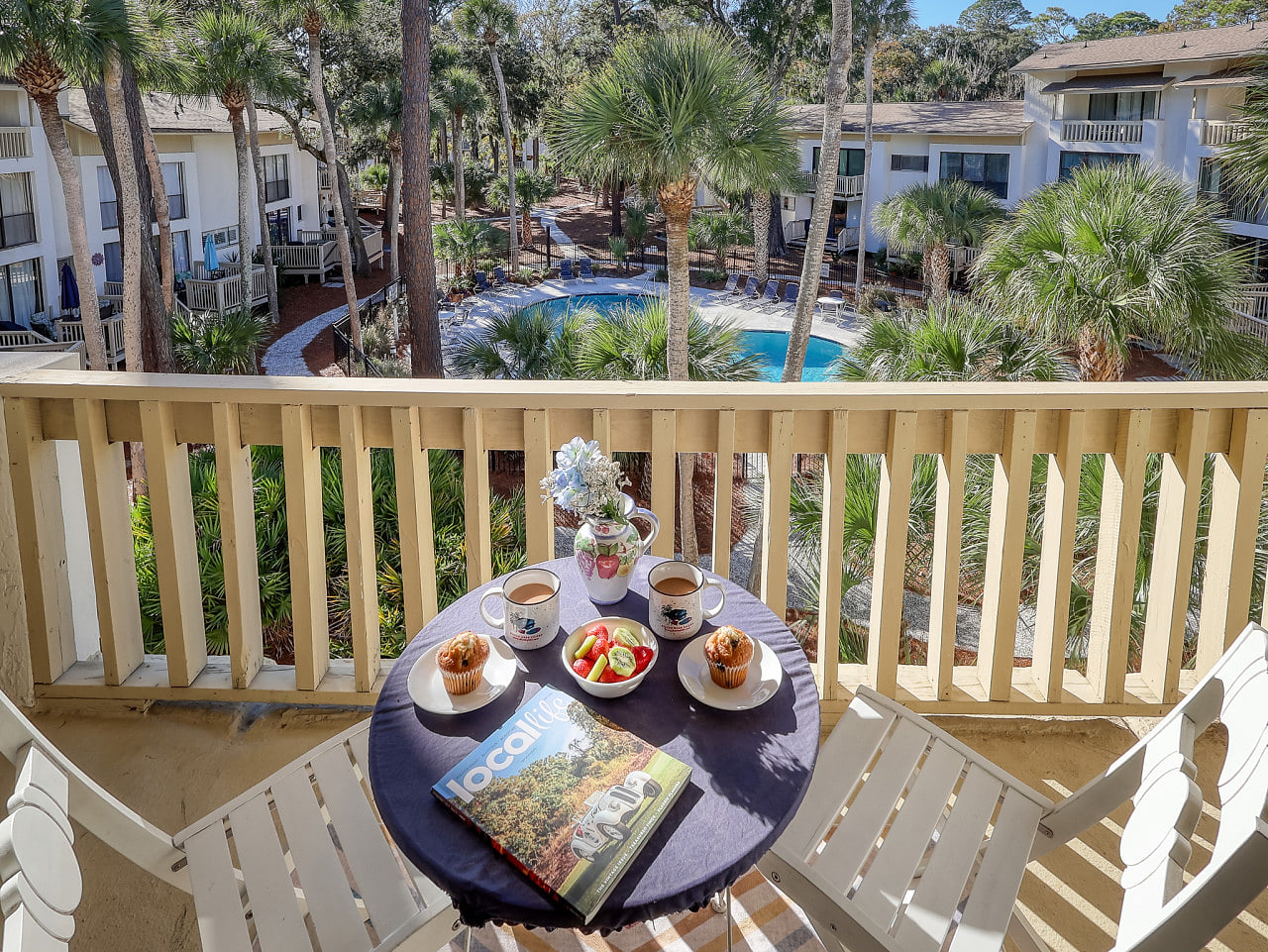 Wake Up to Sweeping Pool Views from Your Private Balcony