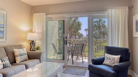 Living Area and Balcony