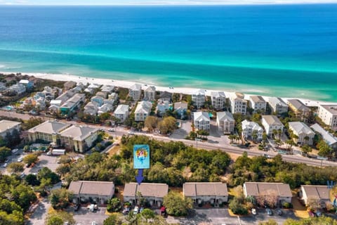 Literally steps away from the sugar sand of Seagrove Beach and turquoise waters of the gulf PLUS all of the amazing shopping and dining up and down 30A.