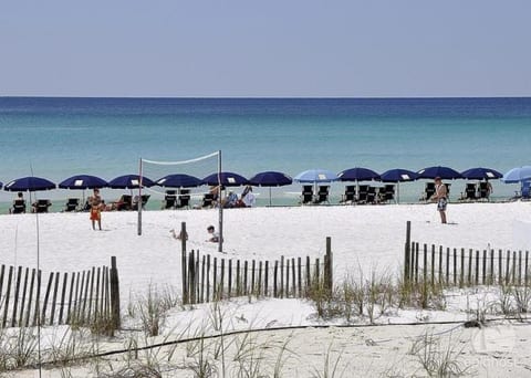 Pristine Sandestin beach steps from your door