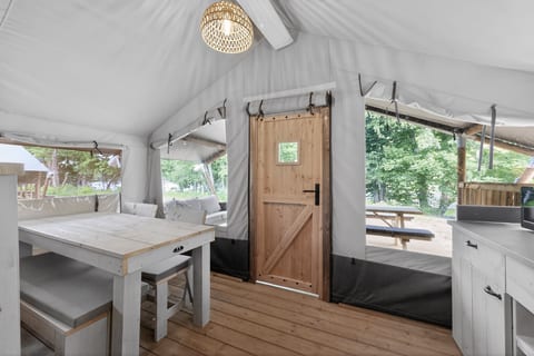 Virginia Glamping Getaway | Luxury Tent with River Views