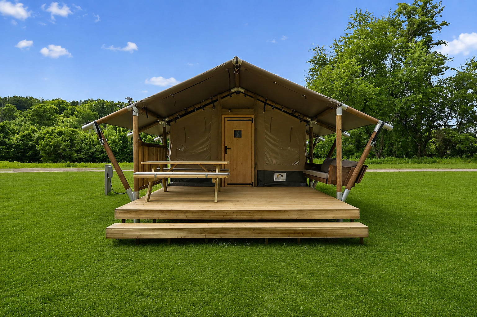 Luxury Riverfront Glamping Near Virginia Tech
