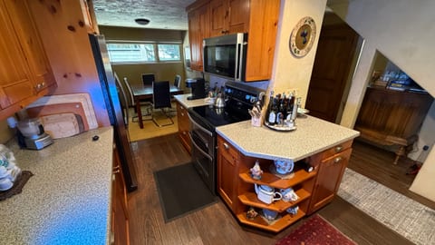 first floor kitchen and dining room