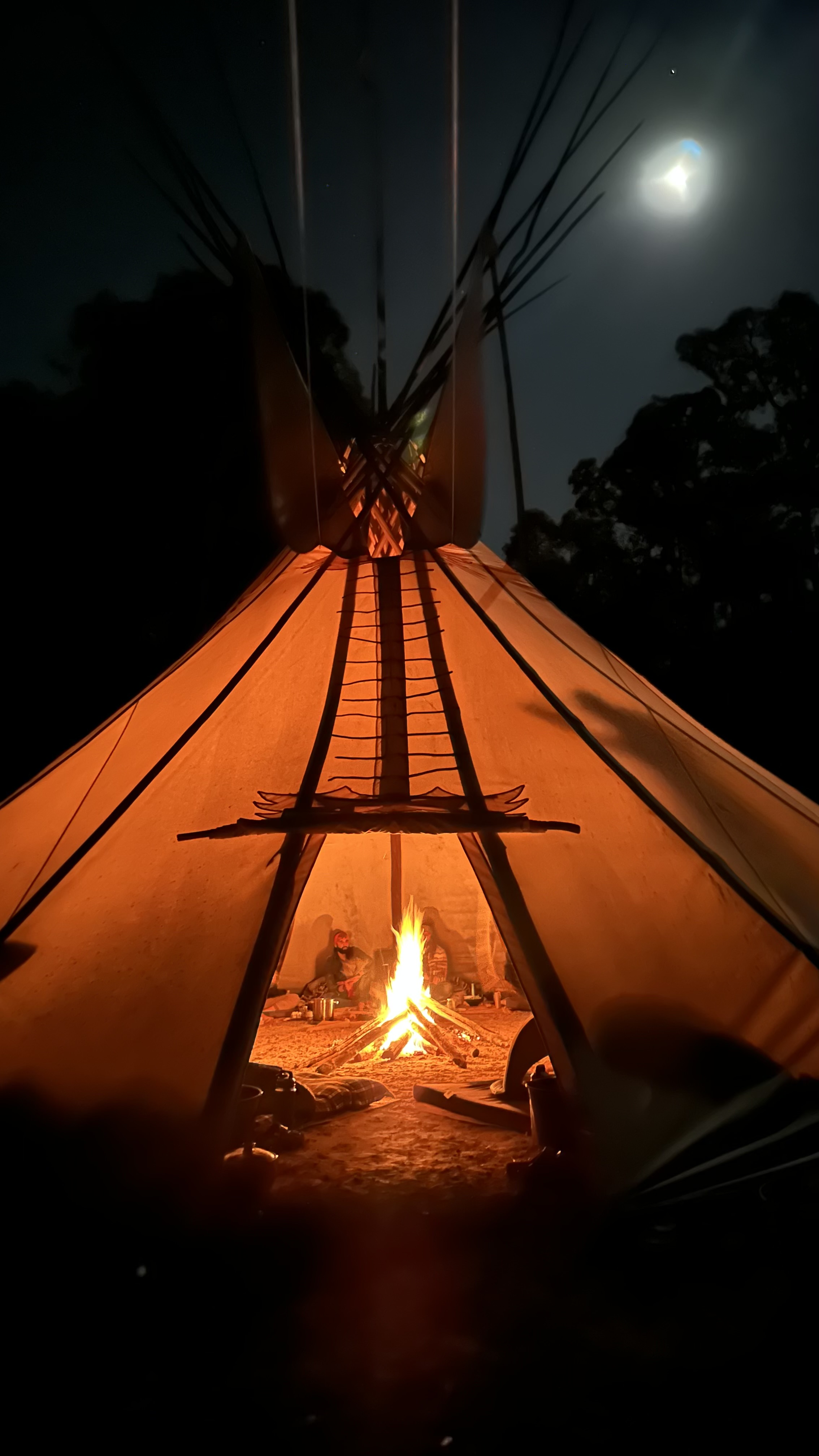 Blue Deer Tipi