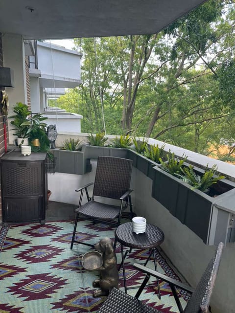 Private balcony