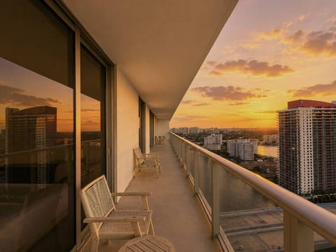 Step onto the private balcony and take in breathtaking views, the perfect backdrop for your morning coffee or evening glass of wine.