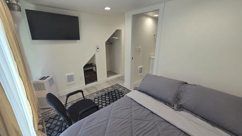 Bedroom with its own private bathroom.