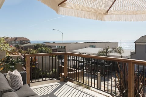 Ocean views from our patio deck!