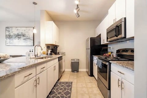 Full kitchen with all the thoughtful amenities needed for your stay