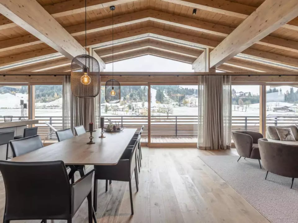 Attico con 3 camere da letto e camino - Westendorf