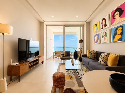 View from living room area