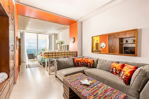 Ocean View Beach Front Condo in the Center of Town